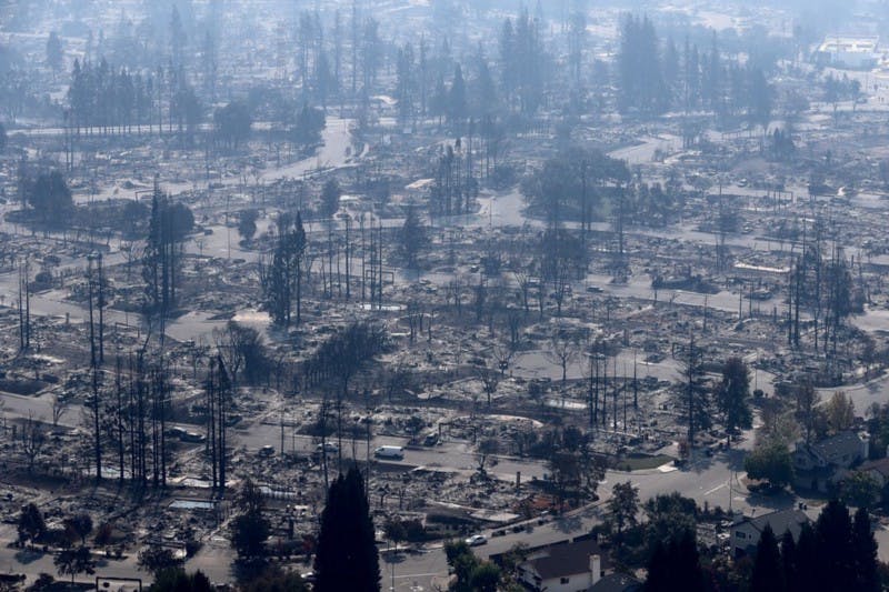 North Bay fire aftermath